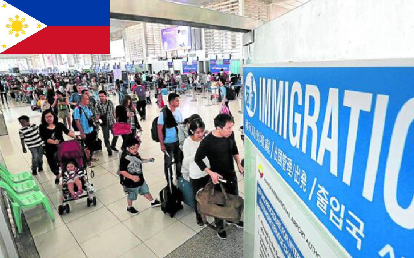 フィリピン　空港でカンボジア行きの人身売買被害者2人を救出